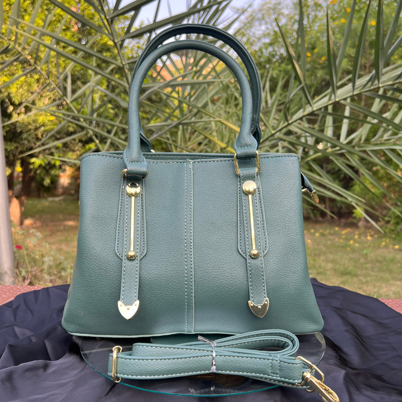 Green Top-Handle bag