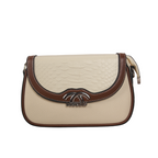 Chic Two-Tone Crossbody Bag