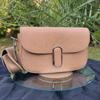Chic Crossbody Bag with Strap and Mini Pouch