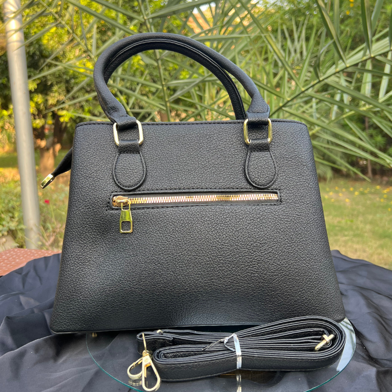 Black Top Handle bag