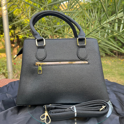 Black Top Handle bag