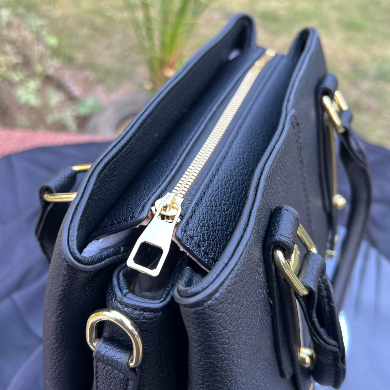Black Top Handle bag