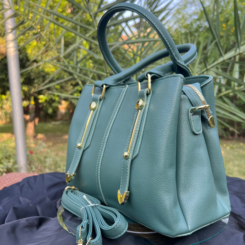 Green Top-Handle bag