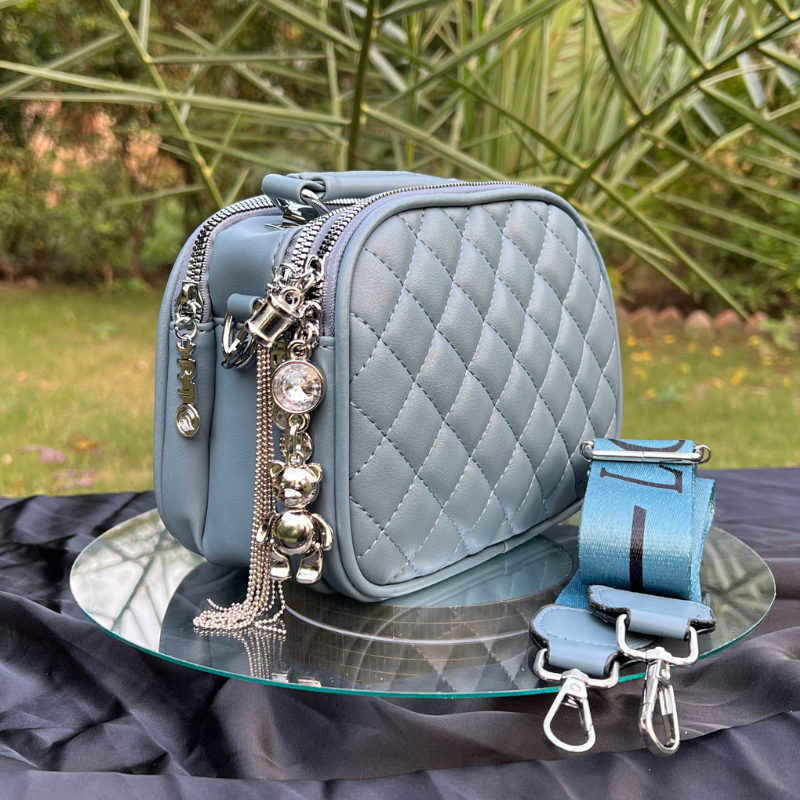 Teal Quilted