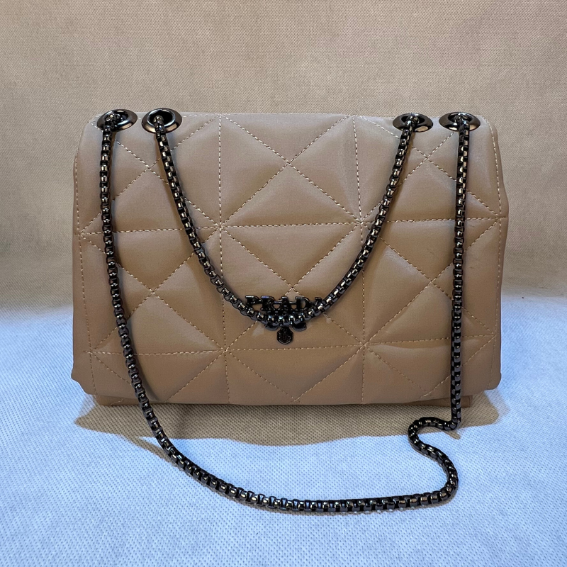 Taupe Quilted